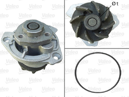 VALEO 1998-2005 Audi A3 Water Pump 506798