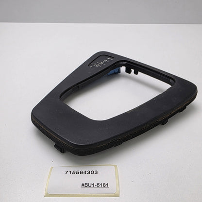 2006-2013 BMW 3 Series AUTO TRANS GEAR SELECTOR BOOT TRIM 715564303