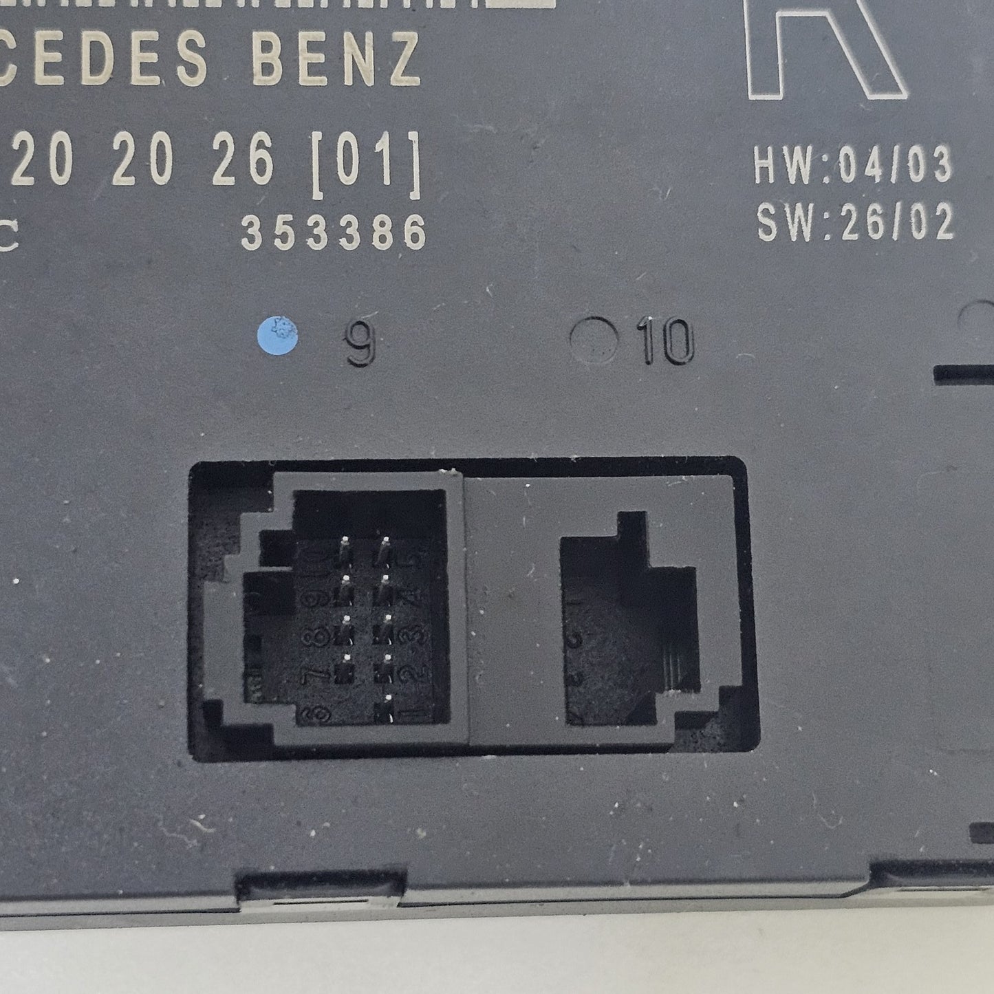 2003-2009 Mercedes-Benz CLK63 AMG Door Control Module Right Passenger 2098202026