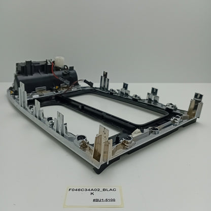 2019 Jaguar XJ CENTER CONSOLE CHROME BEZEL F046C34A02_BLACK