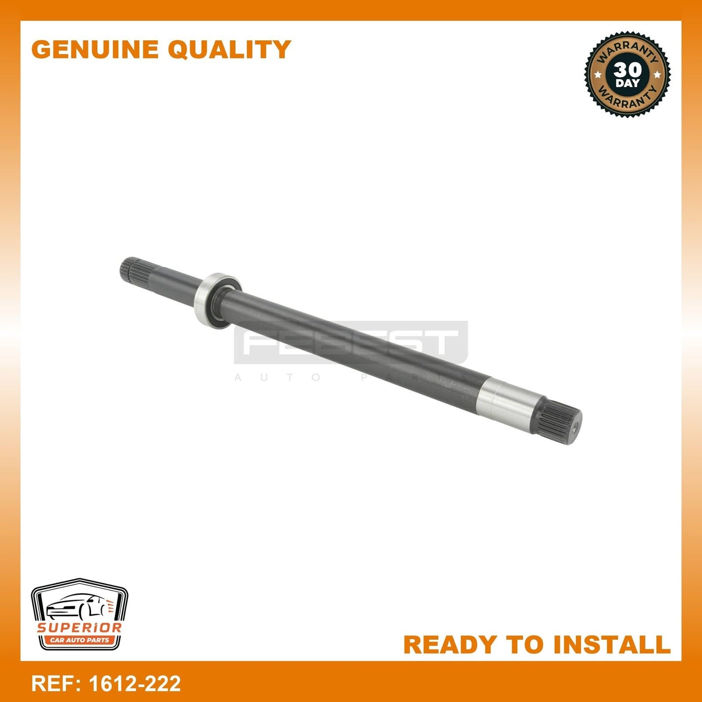 FEBEST Mercedes-Benz Axle Half Shaft Left 1612-222