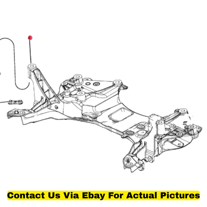 2014 Jeep Cherokee Front Suspension Crossmember Used OEM 68080870AE