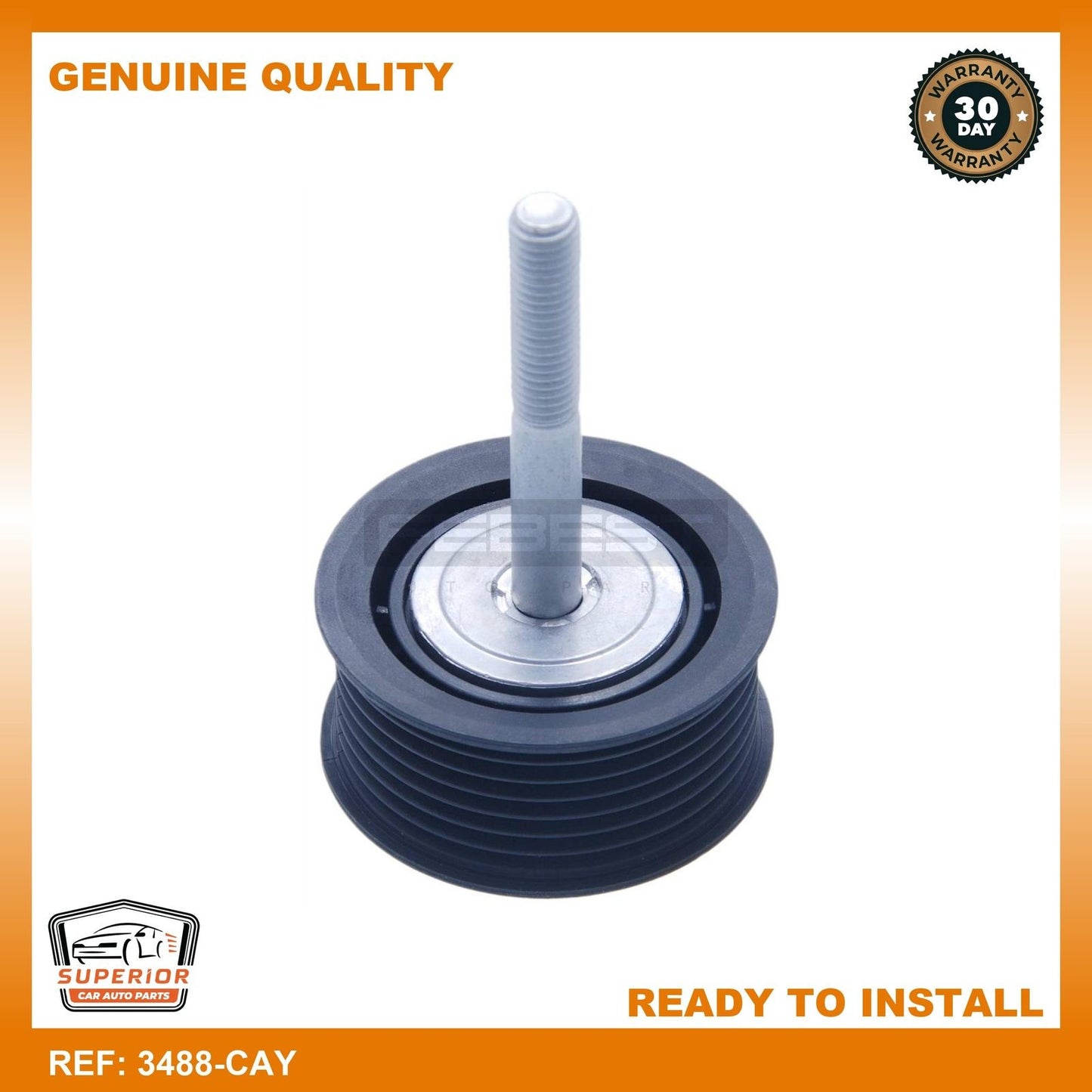 FEBEST 2003-2010 Porsche Cayenne Pulley Idler Kit 3488-CAY