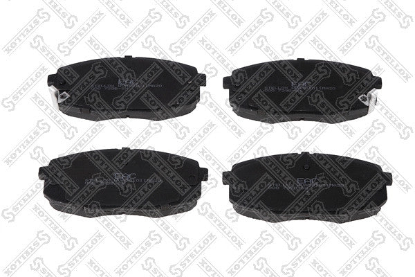 STELLOX 2009-2013 Kia Forte Front Disc Brake Pad Kit 581011MA20