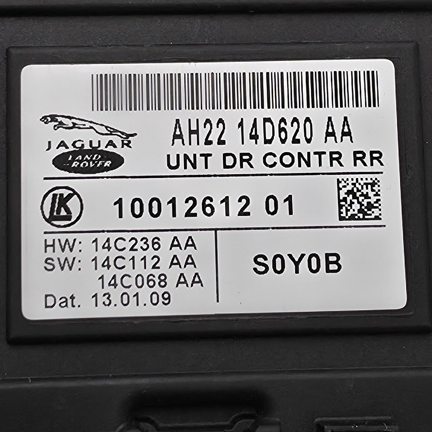 2008-2015 Jaguar XF Door Control Unit AH2214D620AA