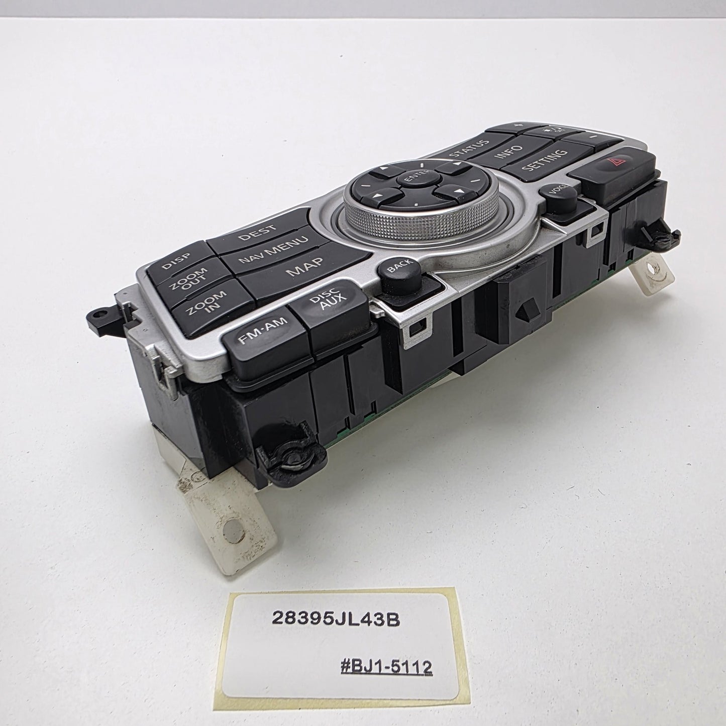 2008-2010 Nissan Infiniti G37 SWITCH ASSY-ITS & AUDIO 28395JL43B