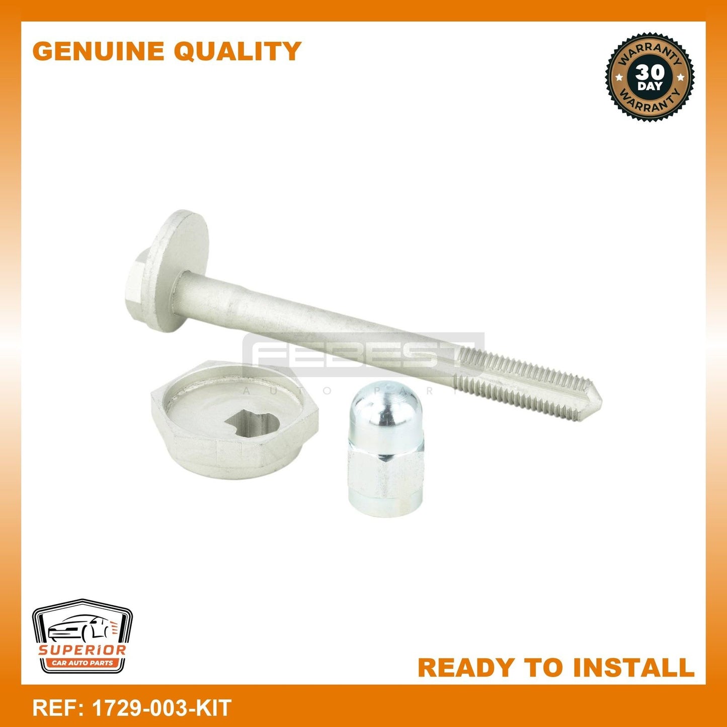 FEBEST VAG Camber Correction Screw 1729-003-KIT