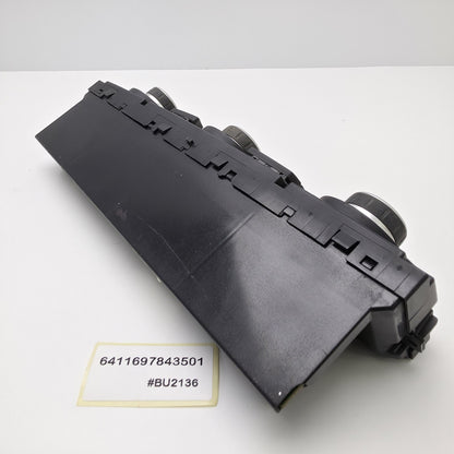 2001-2010 BMW 5 Series E60 E61 Climate Control Panel 6411697843501