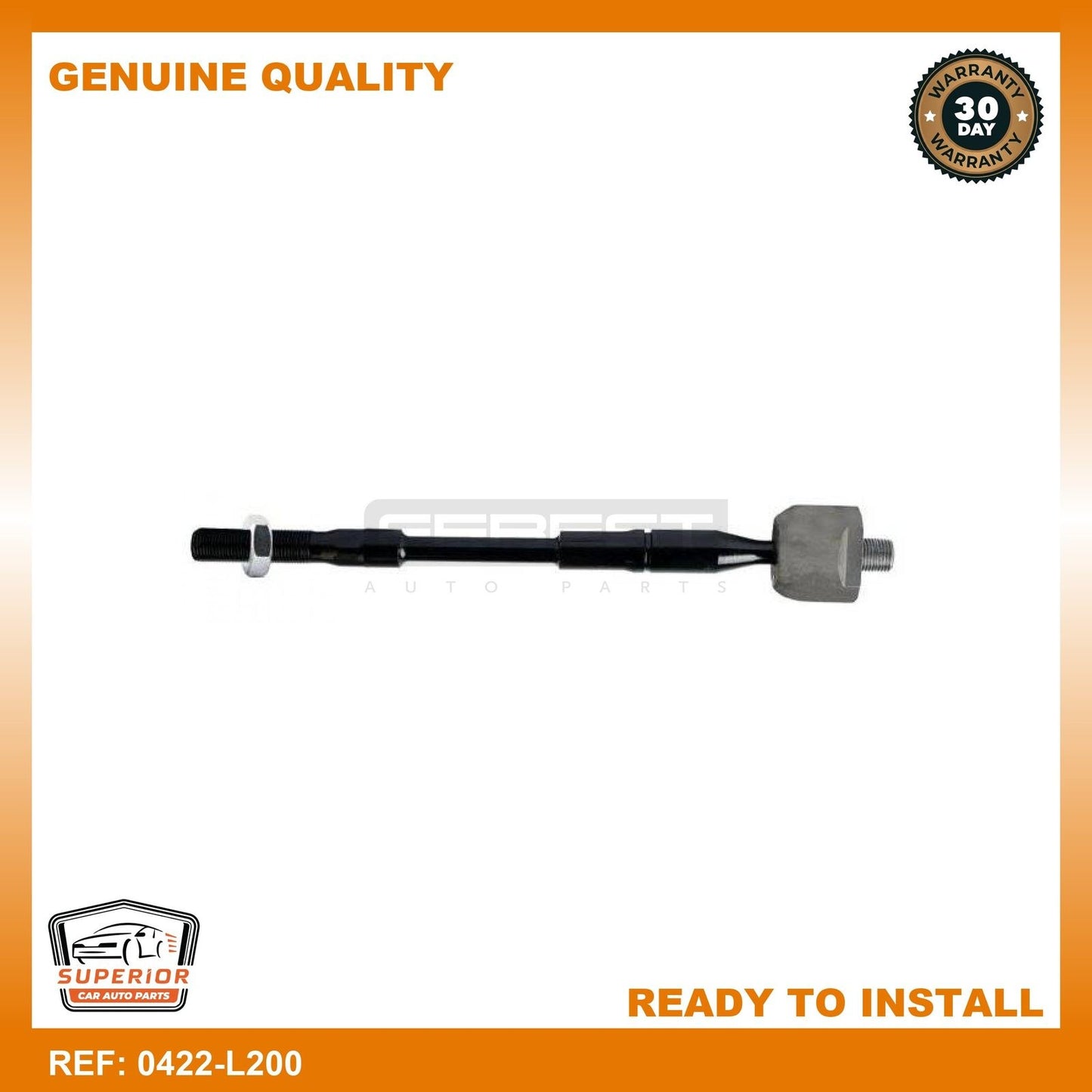 Febest 2008-2015 Mitsubishi L200 Inner Tie Rod 0422-L200