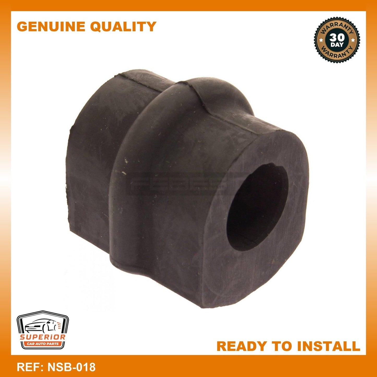 FEBEST 2002-2013 Nissan X-Trail Rear Stabilizer Bar Bushing NSB-018