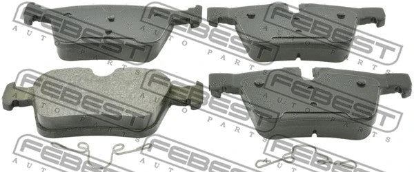FEBEST JAGUAR Brake Pad Set 2701-S90R