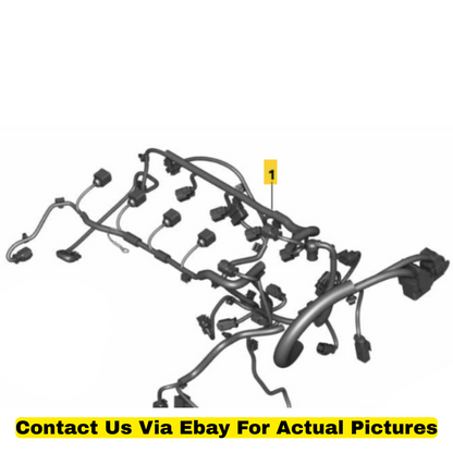 2012 Mini Cooper Countryman Wiring Harness Injection Ignition Used 12517621311