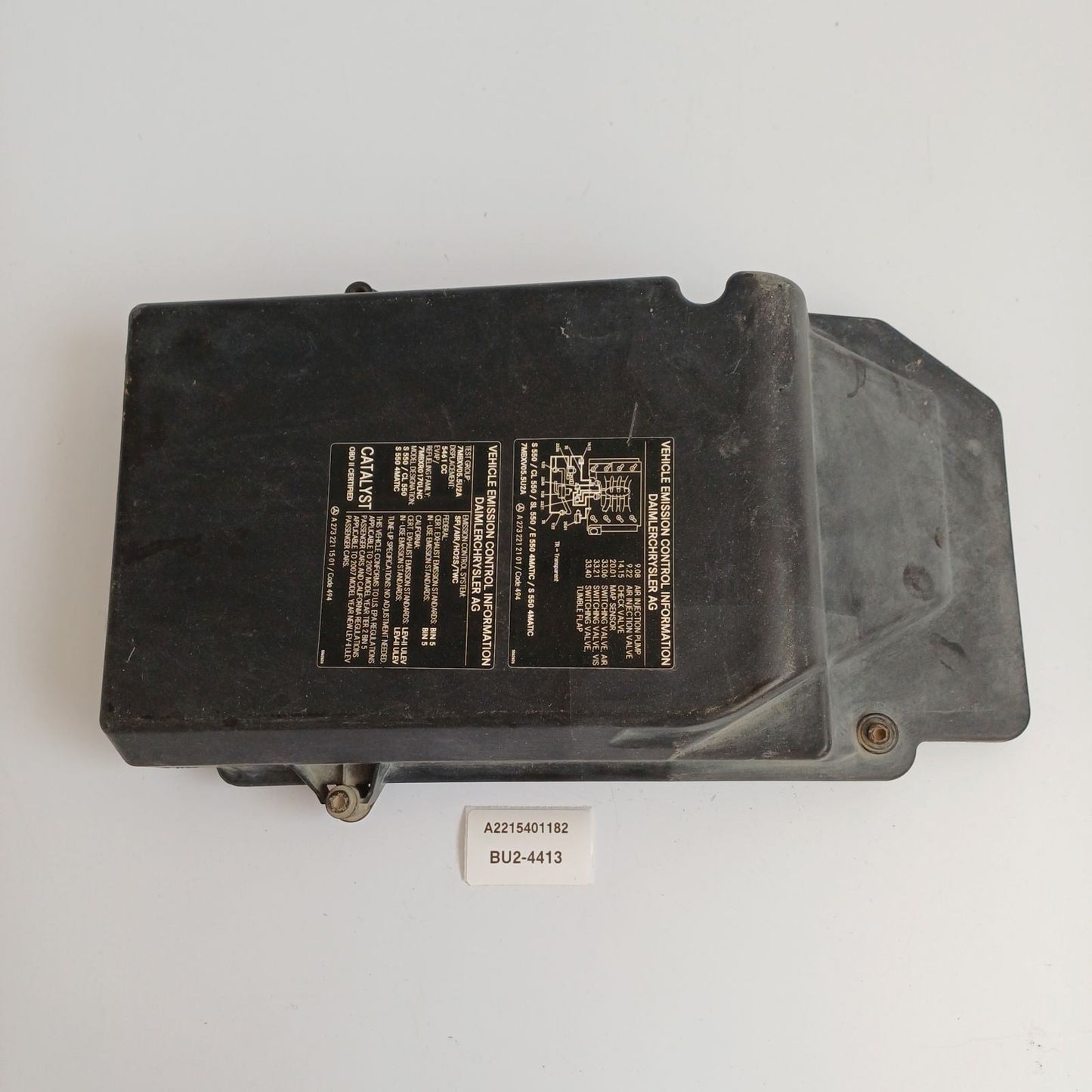 2005-2013 Mercedes-Benz S-Class Engine Fuse Box Cover Left A2215401182