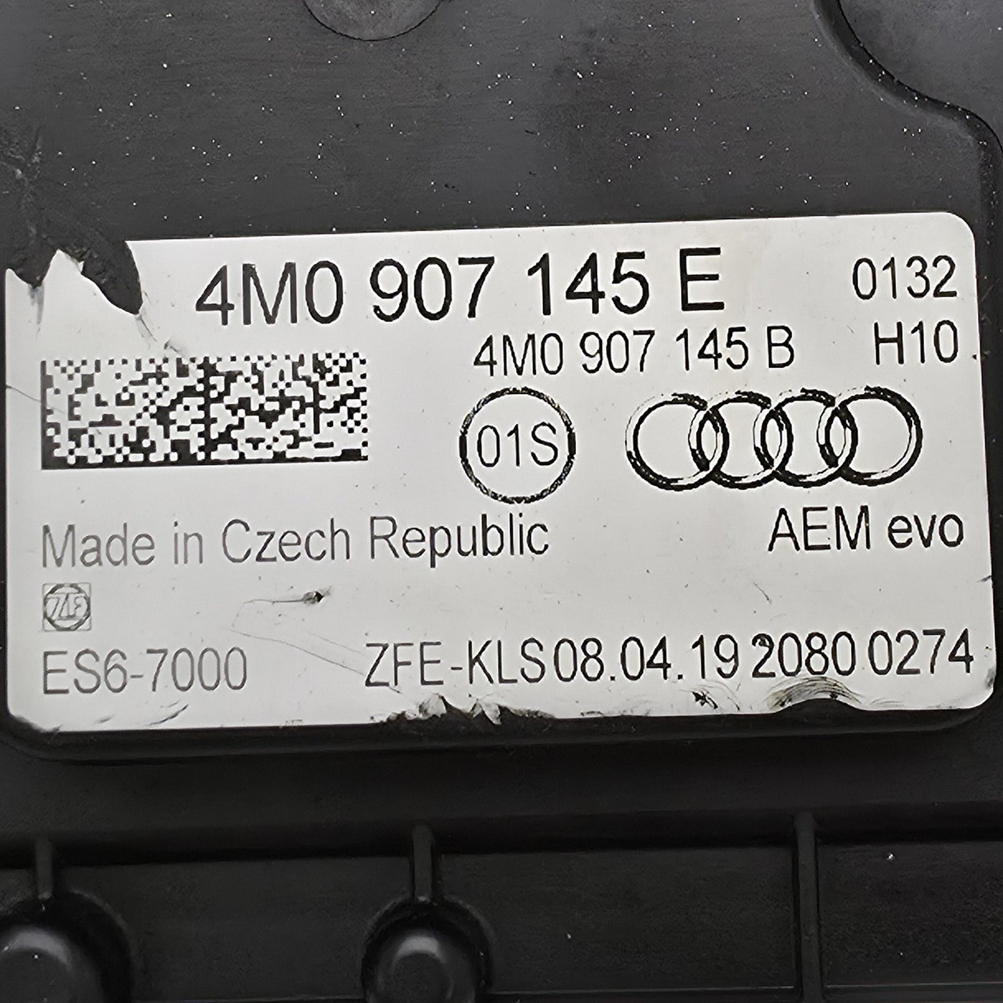 2016-2020 Bentley Bentayga Engine Mount Control Unit 4M0907145E