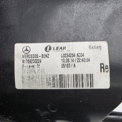 2016-2019 Infiniti Q30 Rear Backrest Bracket Holder Bearing A1769200224