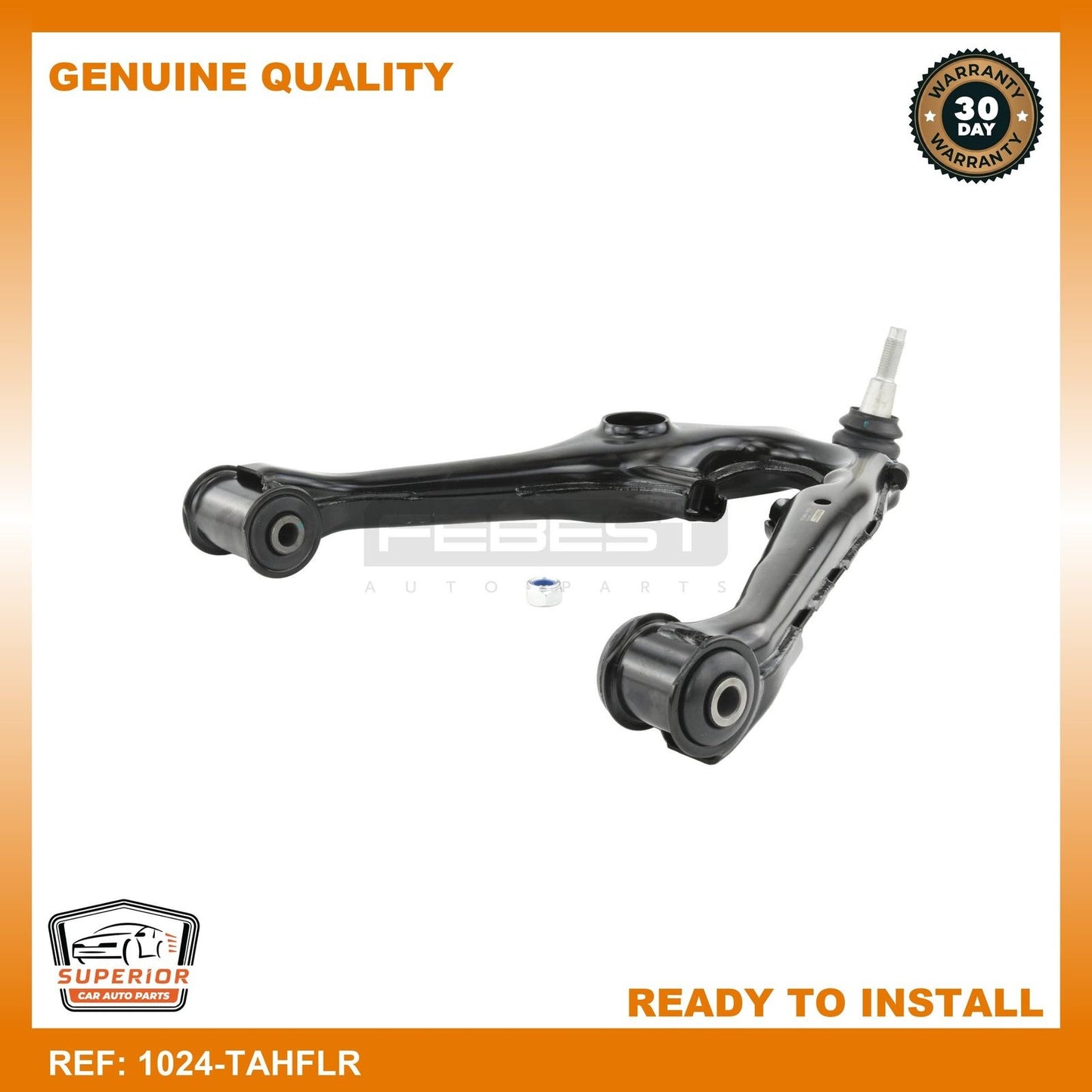 FEBEST General Motors Control Arm 1024-TAHFLR