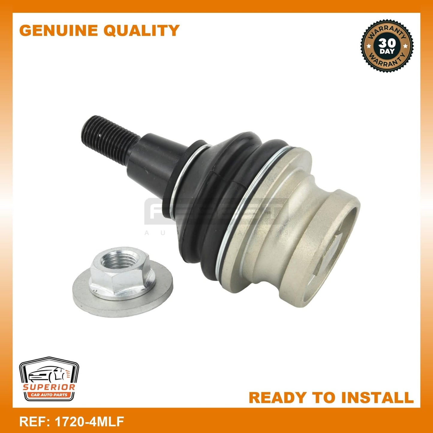 FEBEST PORSCHE Ball Joint Front Lower Arm 1720-4MLF