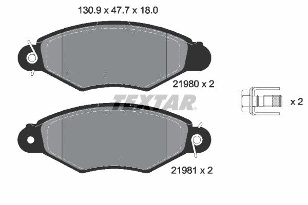 FEBEST 2011-2019 Ford Explorer Fastening Bolt Control Arm 2198-004