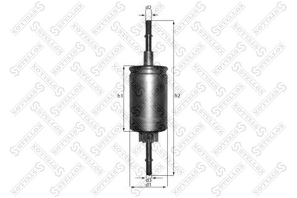 STELLOX 2001-2006 Ford Fiesta Fuel Filter 1140129