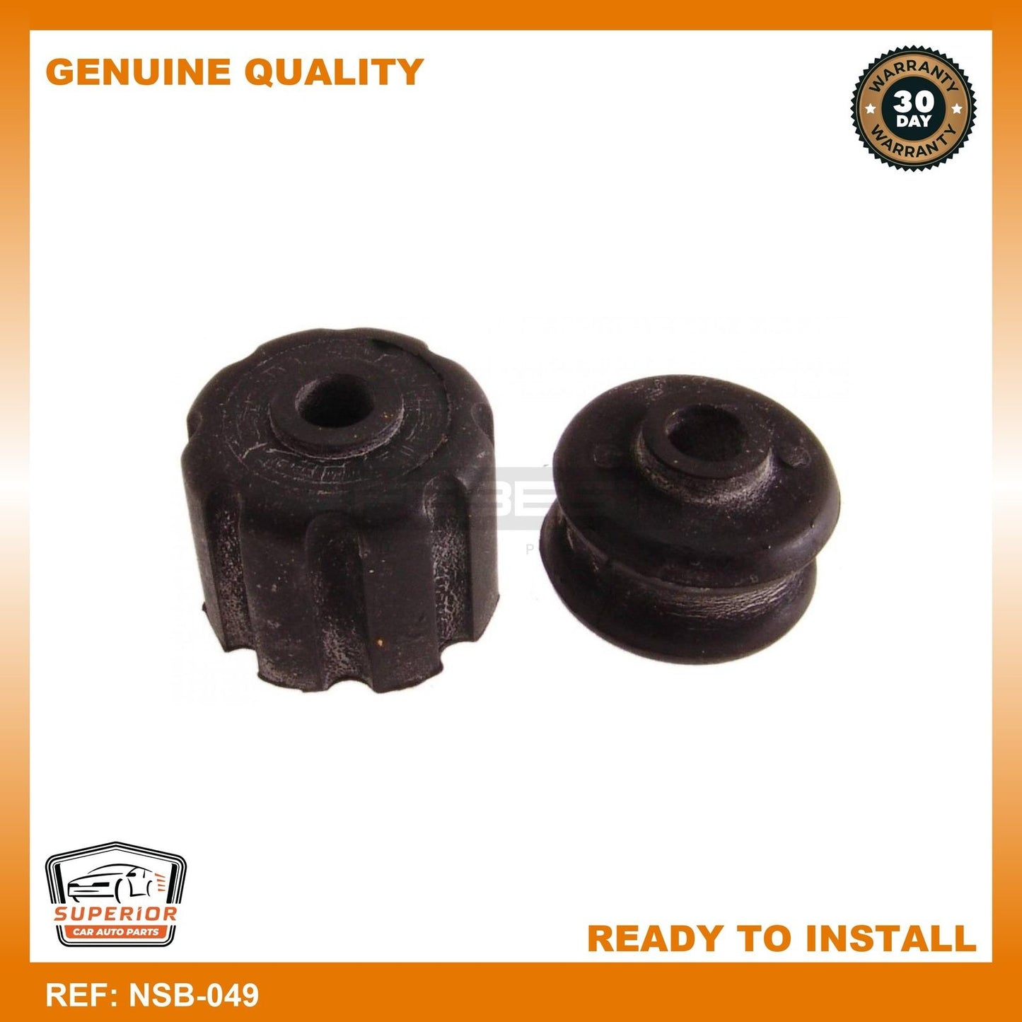 FEBEST 1995-1998 Nissan 200SX Rear Shock Absorber Bushing Kit NSB-049