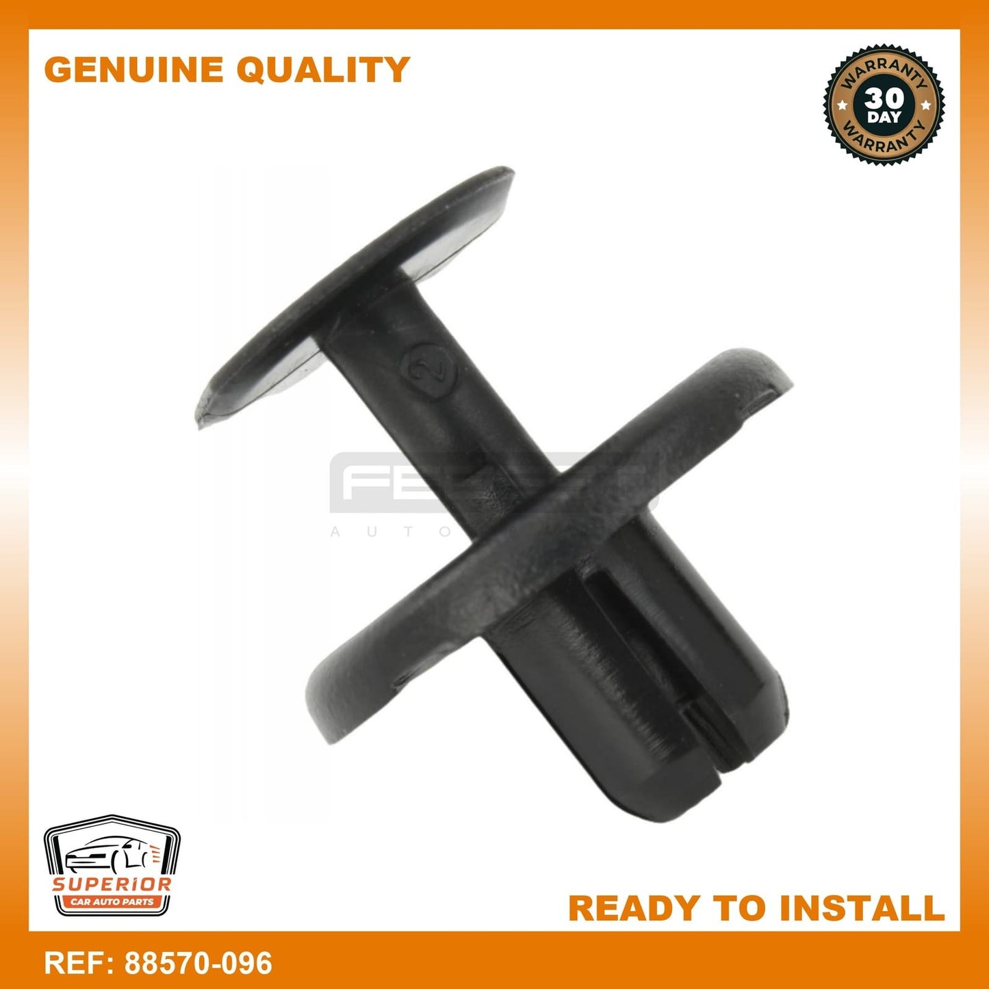 FEBEST 2013 Toyota Yaris Retainer Clip 88570-096