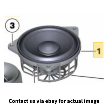 2013 BMW 520i F10 Midrange Speaker HiFi Audio Used OEM 65139169689