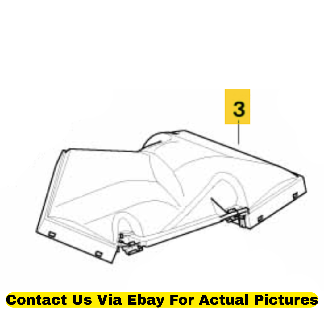 2012 BMW X6 HVAC Microfilter Housing & Filter Set Used OEM