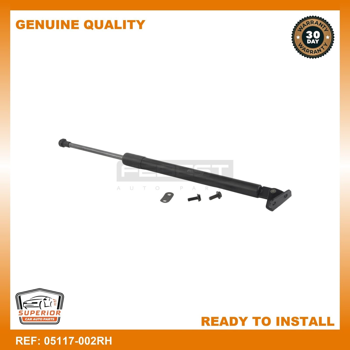 FEBEST MAZDA Tailgate Gas Strut Right 05117-002RH
