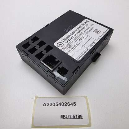 2003-2006 Mercedes-Benz S-Class Zentrales Gateway Control Module A2205402645