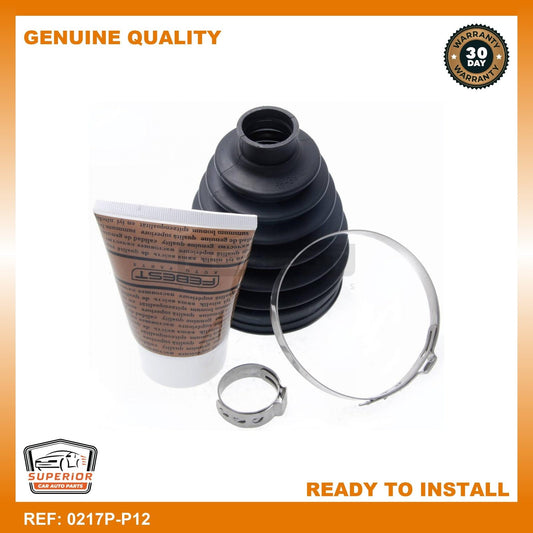 Febest 2015-2018 Ford Focus Boot Outer Cv Joint Kit 0217P-P12