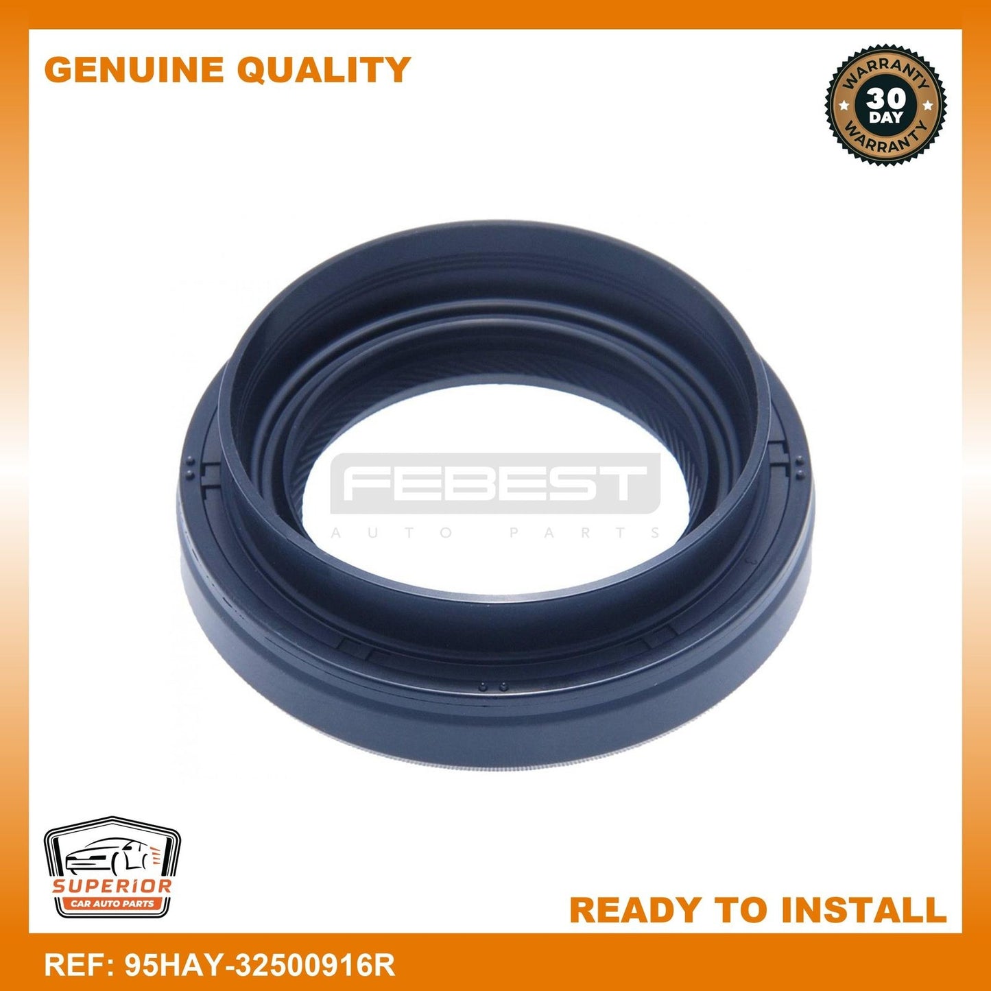 FEBEST 2013-2016 Subaru XV Drive Shaft Oil Seal 95HAY-32500916R