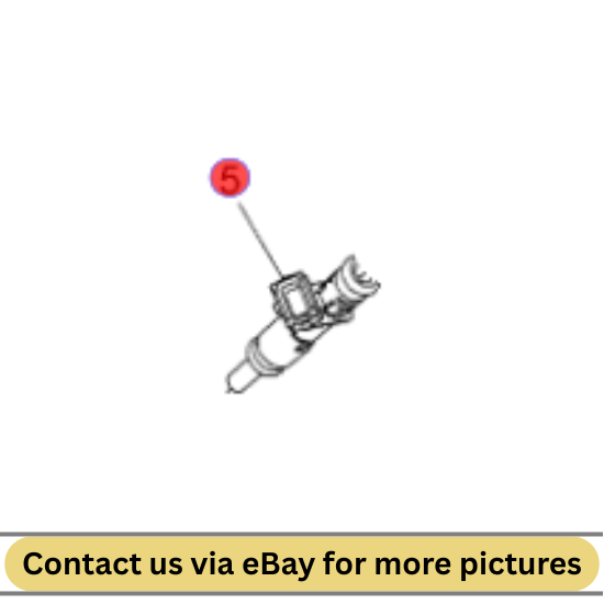 2010 Chevrolet Cruze Multi-Port Fuel Injector Used OEM 55353806