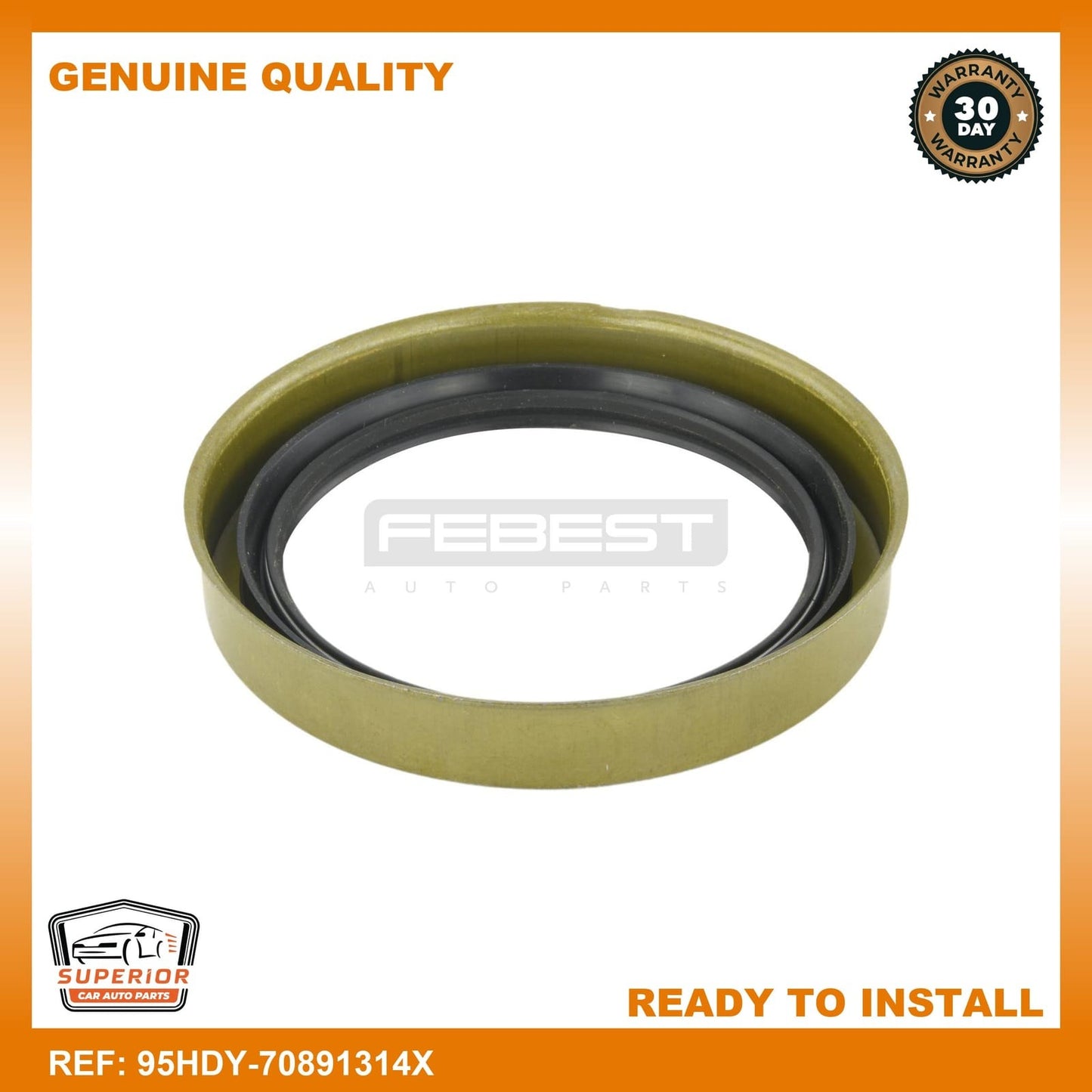 FEBEST Toyota Oil Seal Front Hub 95HDY-70891314X