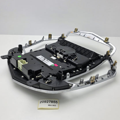 2010-2012 Cadillac SRX Navigation Radio Climate Control Panel 20927855
