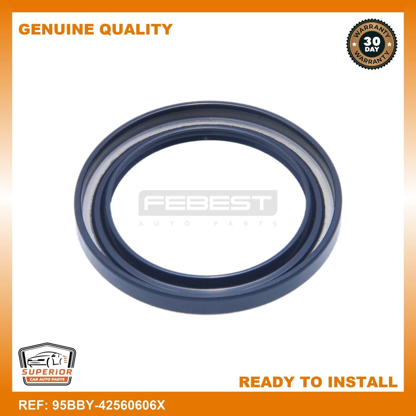 FEBEST 1979-1985 Honda Accord Oil Seal Rear Hub 95BBY-42560606X