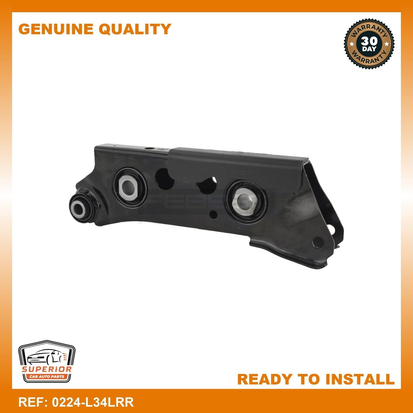 FEBEST 2012-2018 Nissan Maxima Right Rear Lower Arm 0224-L34LRR