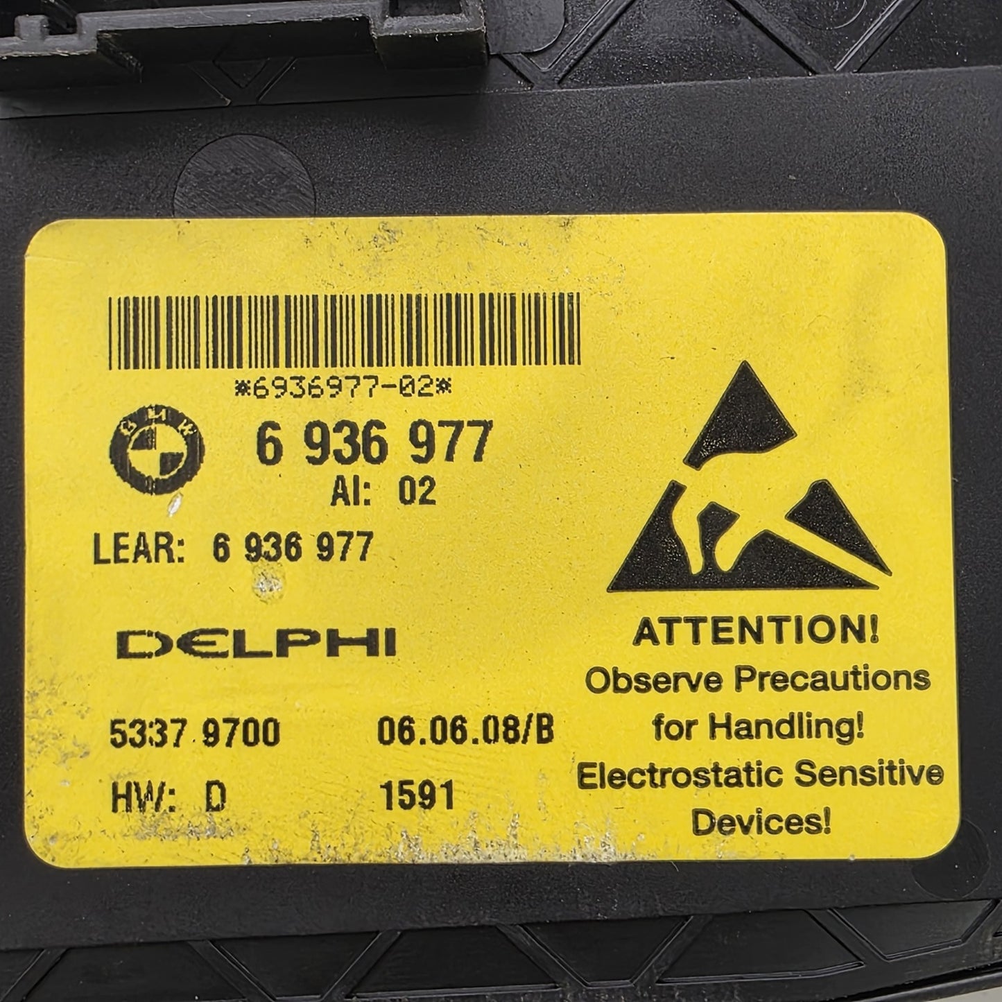 2007-2013 BMW 335 Seat control switch 6936977