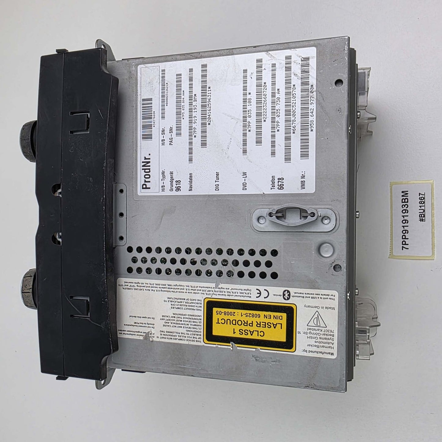 2010-2018 Porsche Cayenne PCM 3.1 Radio Navigation System 7PP919193BM