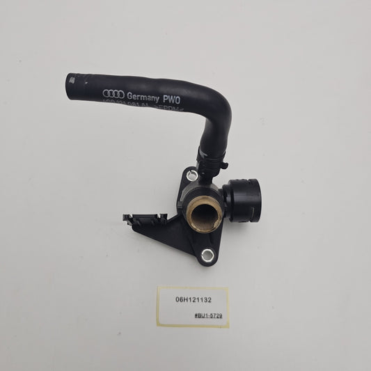 2009-2017 Audi A6 Engine Coolant Inlet/Outlet Flange 06H121132