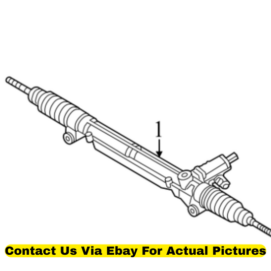 2012 Audi Q5 Rack and Pinion Assembly Used OEM 8R1422065D