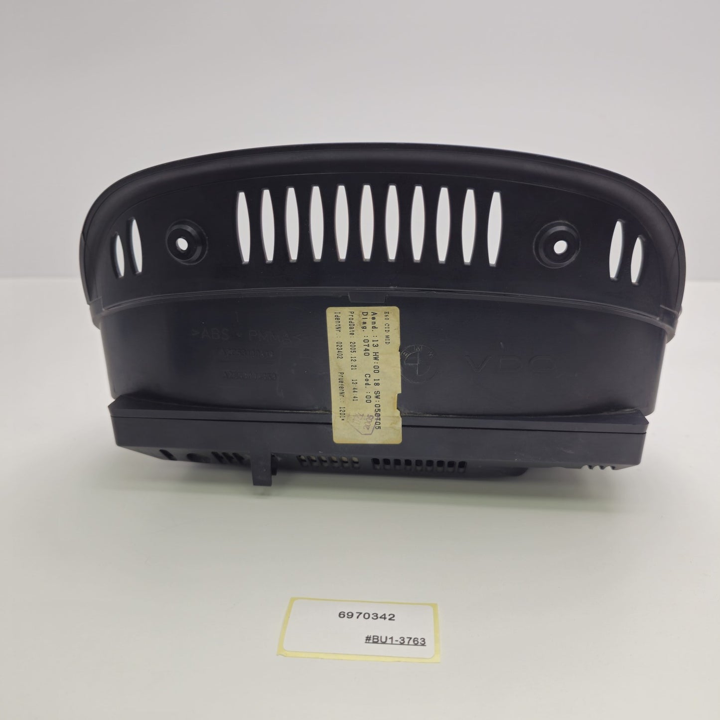2003-2010 BMW E63 DASH INFORMATION SCREEN 6970342