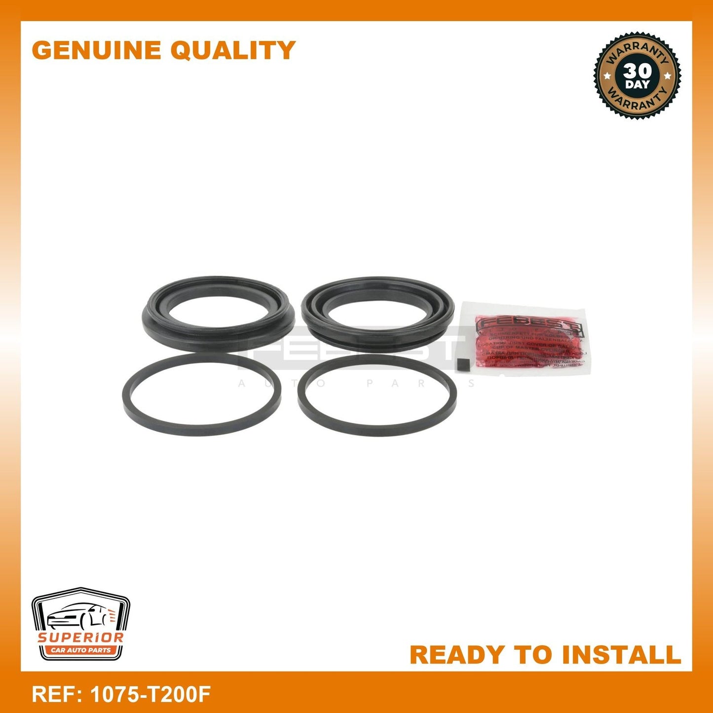 FEBEST DAEWOO Front Brake Caliper Repair Kit 1075-T200F