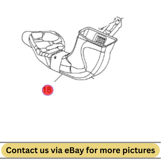 2010 Chevrolet Cruze Engine Air Intake Duct Used OEM 13307080