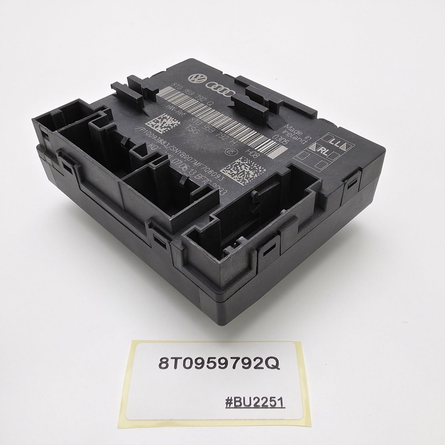 2007-2016 Audi A5 Sportback Door Control Module 8T0959792Q