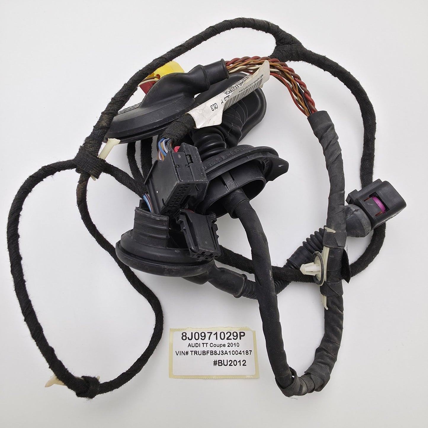 2007-2014 Audi TTS Front Left Door Wiring Harness 8J0971029P