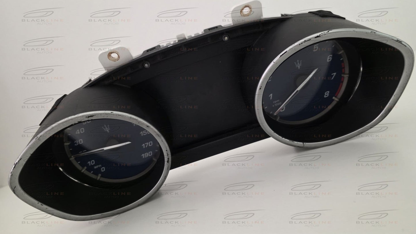 2013-2024 Maserati Ghibli SPEEDOMETER CLUSTER 670100152