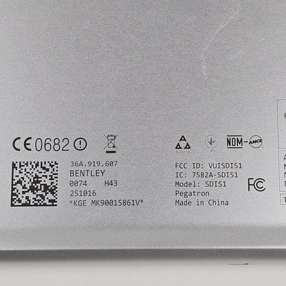 2015-2020 Bentley Bentayga Display Unit 36A919607