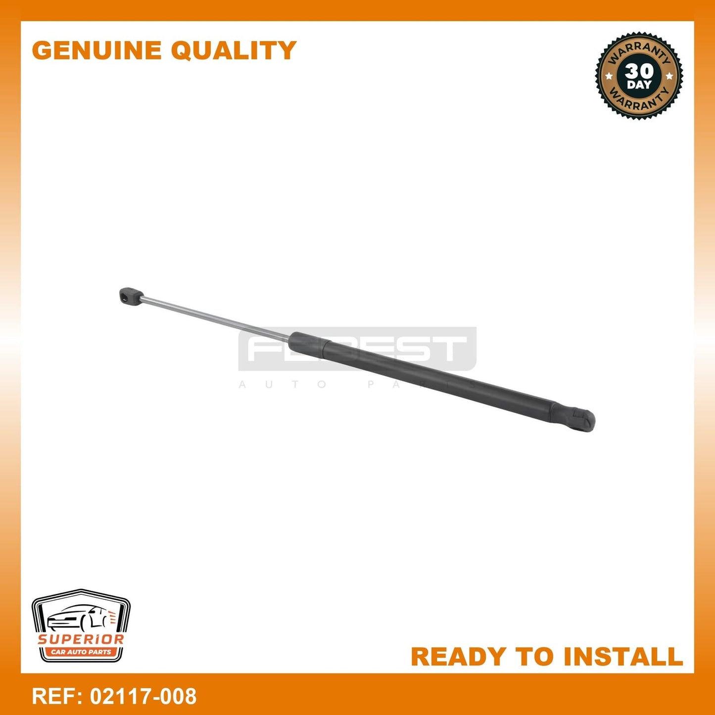 FEBEST 2017-2020 Nissan Qashqai Trunk Gas Strut 02117-008