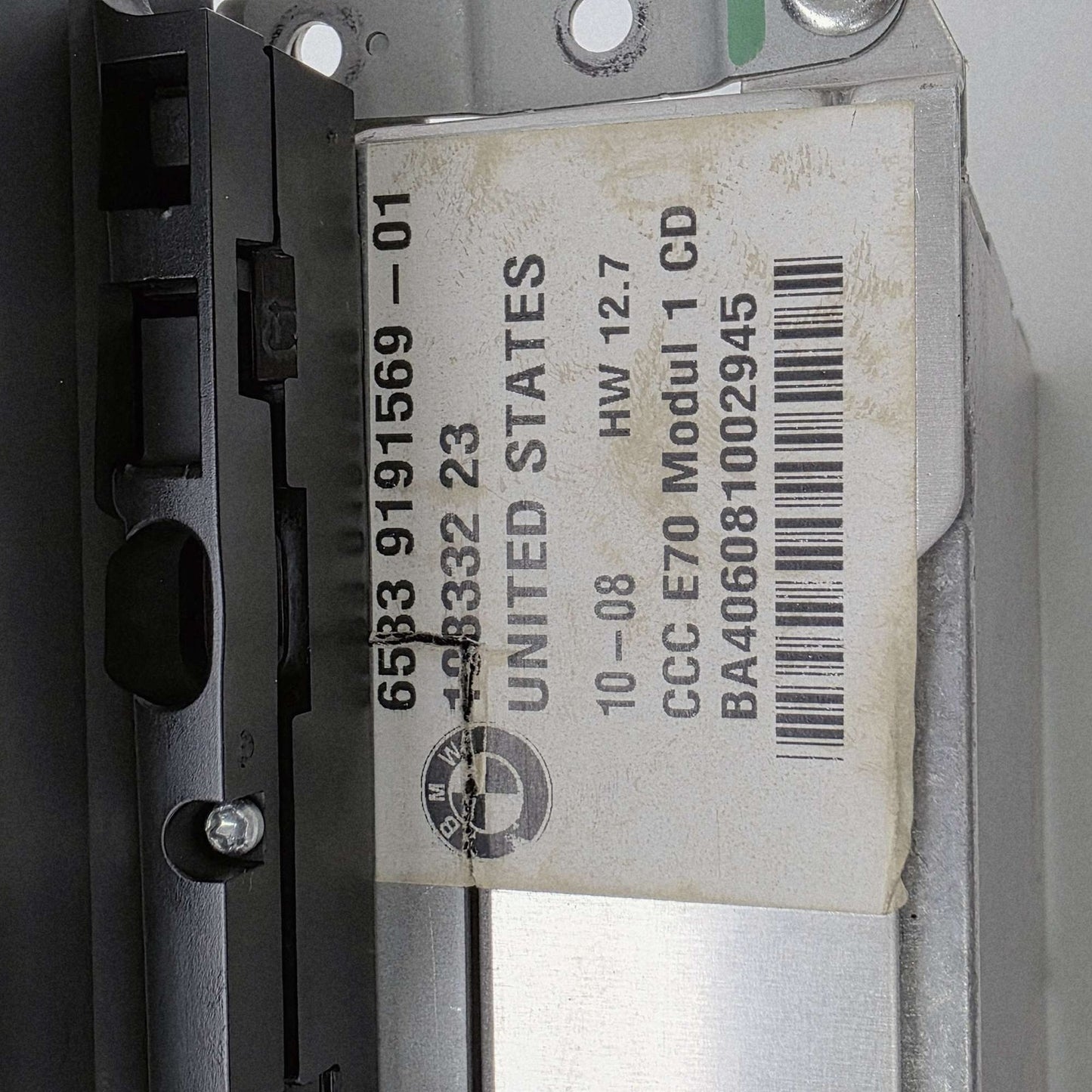 2007-2013 BMW E70 AM FM Radio CD DVD Navigation Player CCC 9191569