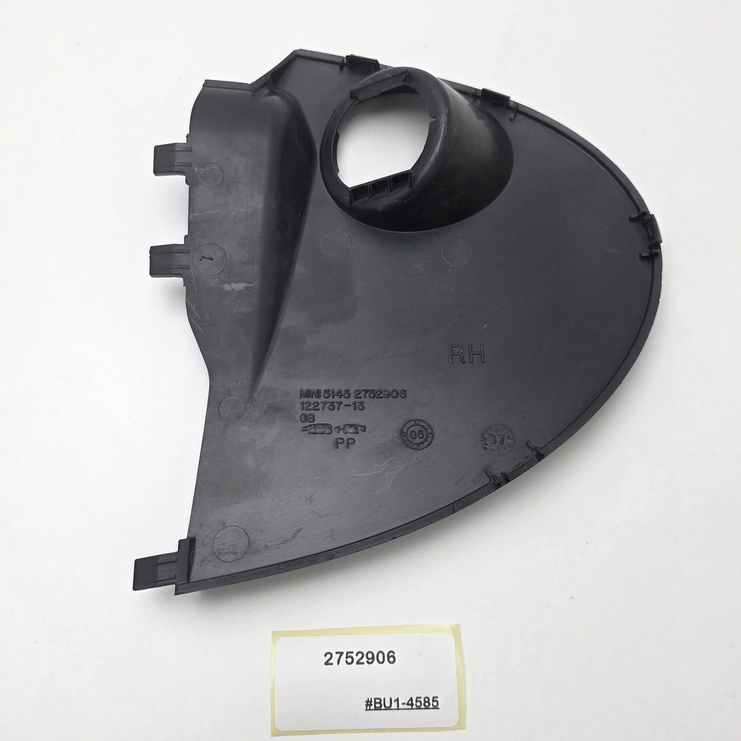 2007-2015 Mini Cooper Dash End Cap Right Side 2752906